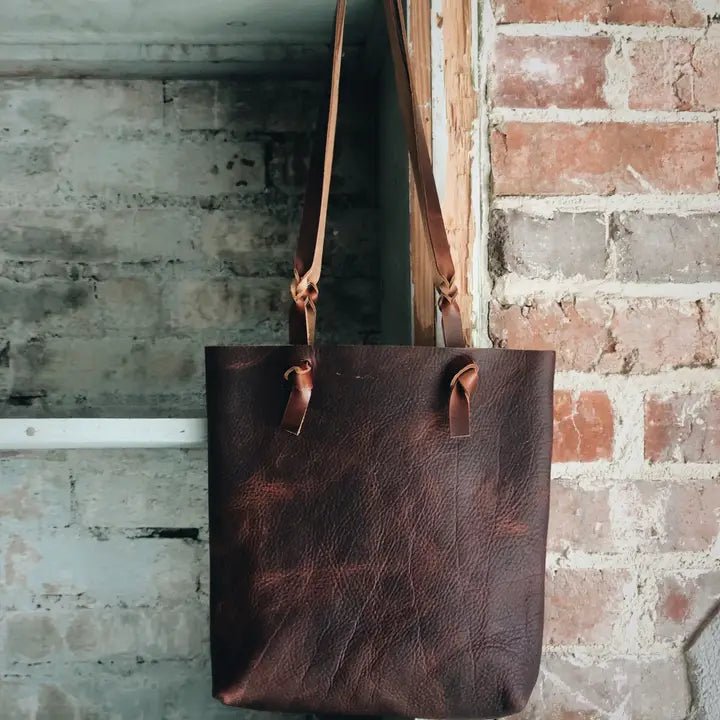 The Roadside Writer’s Leather Tote - Myth & Ink: Worlds of C.A. Smith