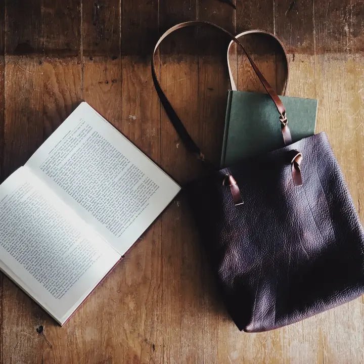 The Roadside Writer’s Leather Tote - Myth & Ink: Worlds of C.A. Smith