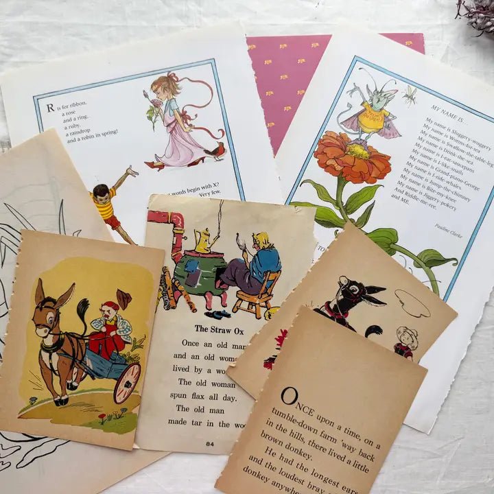 The Salvaged Story Ephemera & Page Pack - Myth & Ink: Worlds of C.A. Smith