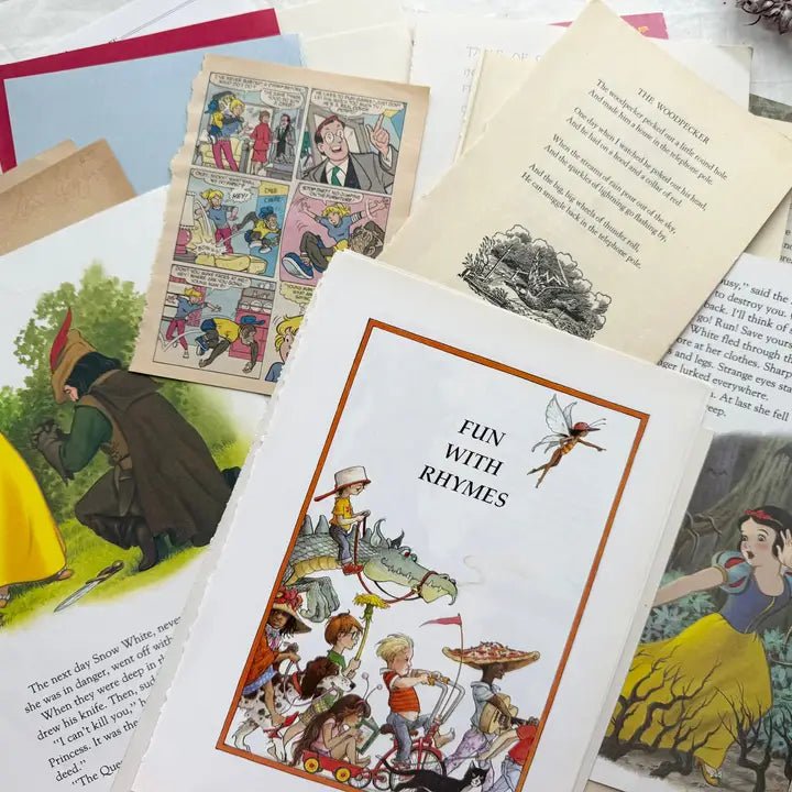 The Salvaged Story Ephemera & Page Pack - Myth & Ink: Worlds of C.A. Smith