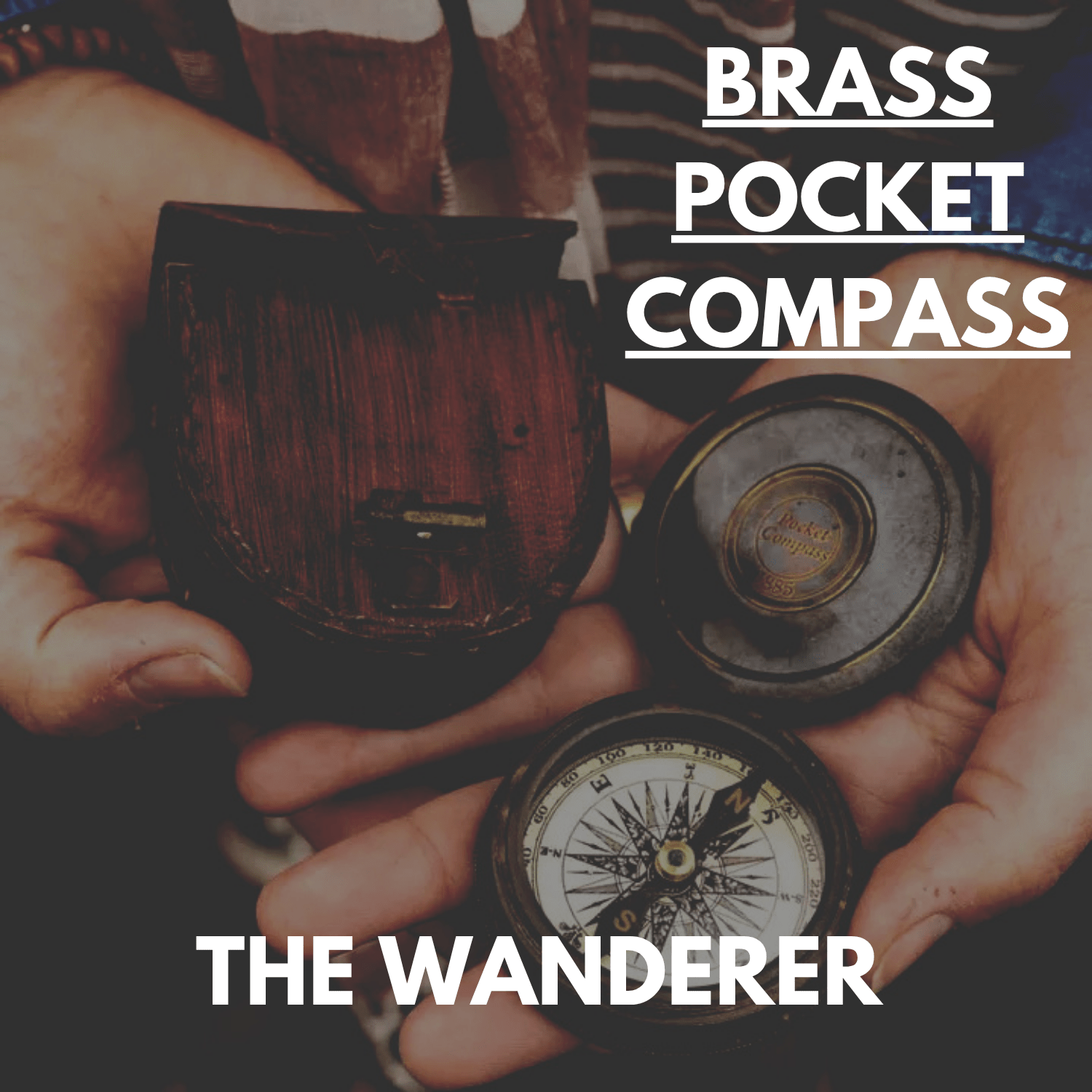 The Wanderer’s Brass Pocket Compass - Myth & Ink: Worlds of C.A. Smith