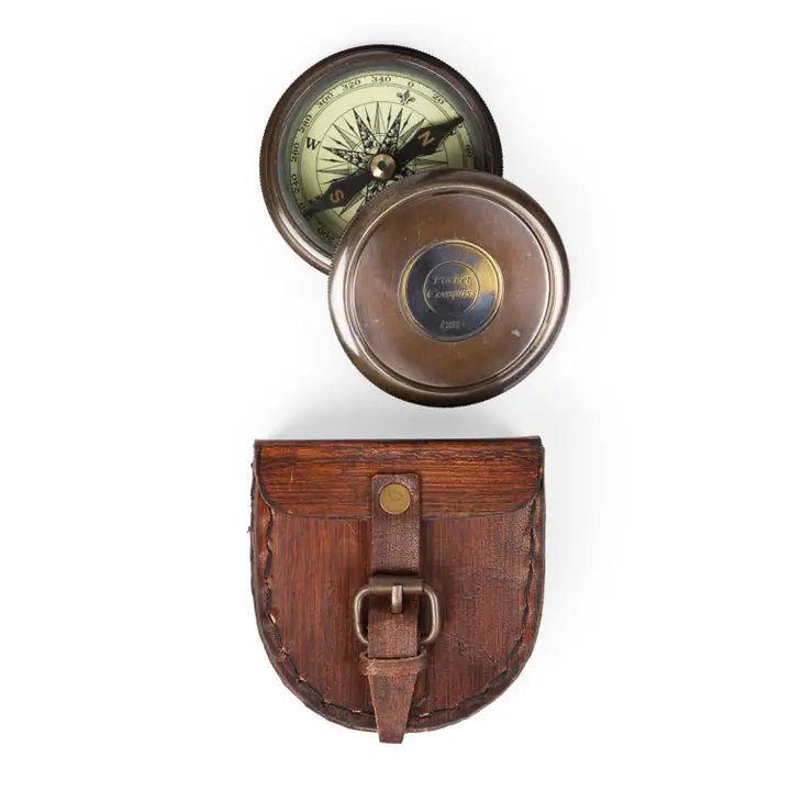 The Wanderer’s Brass Pocket Compass - Myth & Ink: Worlds of C.A. Smith