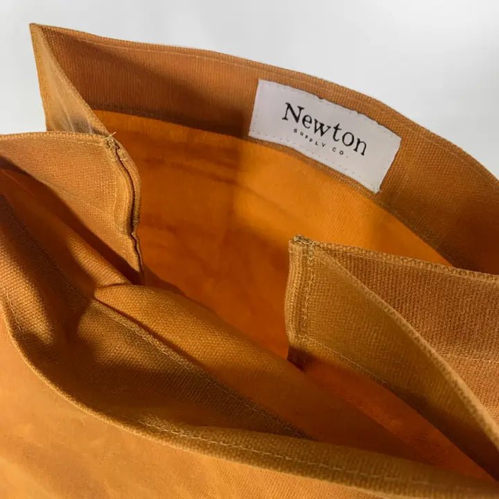 The Workday Waxed Canvas Lunch Bag - Myth & Ink: Worlds of C.A. Smith