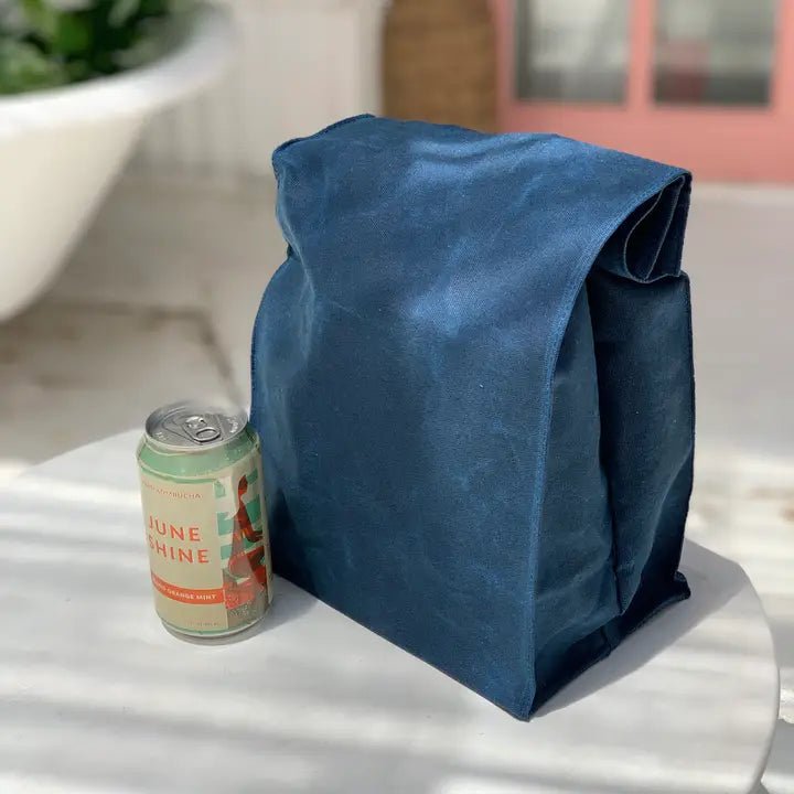 The Workday Waxed Canvas Lunch Bag - Myth & Ink: Worlds of C.A. Smith