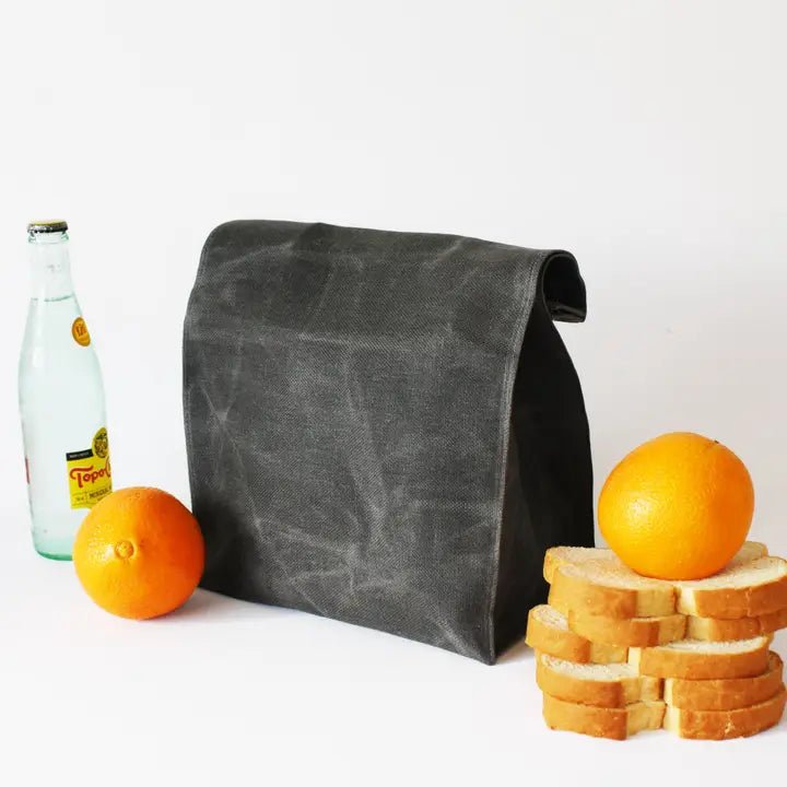 The Workday Waxed Canvas Lunch Bag - Myth & Ink: Worlds of C.A. Smith