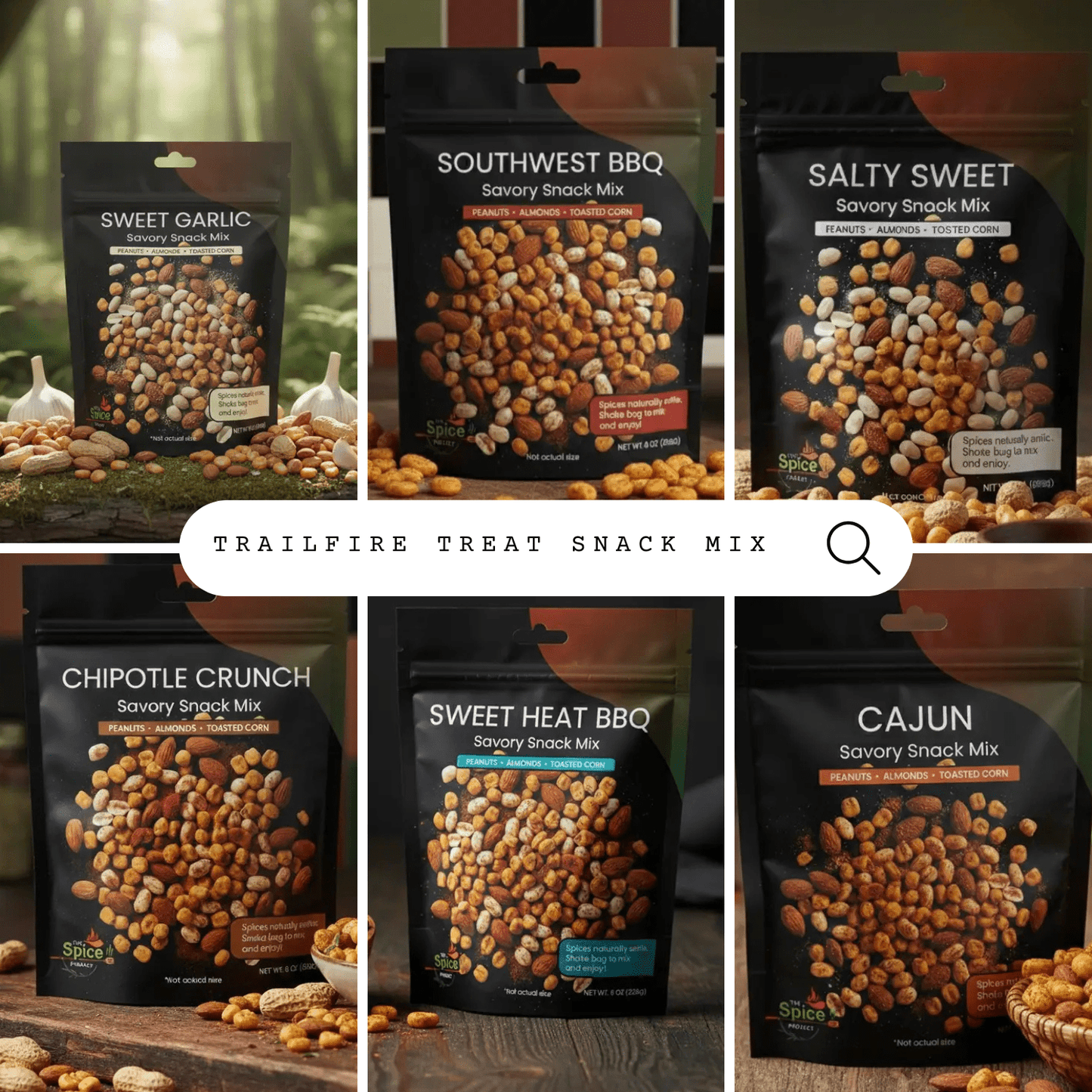 Trailfire Treat Small - Batch Snack Mix - Myth & Ink: Worlds of C.A. Smith