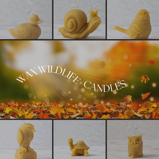 Wax Wildlife Beeswax Candles - Myth & Ink: Worlds of C.A. Smith