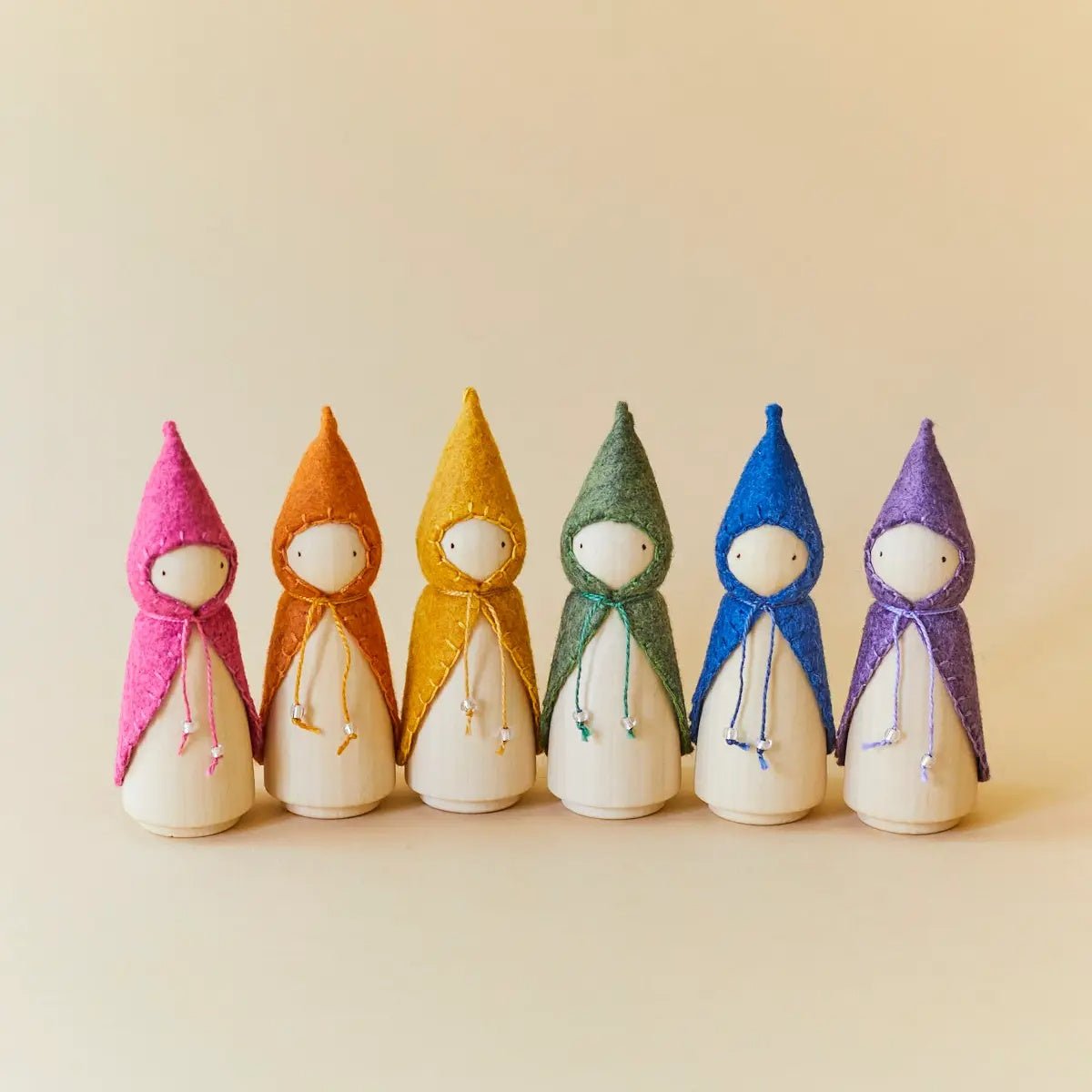Whimsyfolk Handcrafted Wooden Gnomes - Myth & Ink: Worlds of C.A. Smith